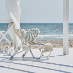 SIKA DESIGN LOUNGE EXTERIOR ALU/DOVE WHITE - 92