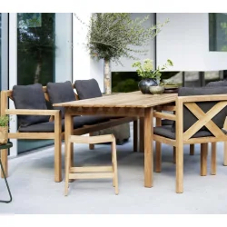 CANE-LINE GRACE 3PERS/BNK - TEAK 210