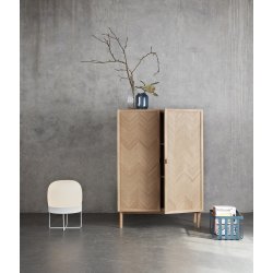 HBSCH SNOWY GULVLAMPE HVID - 55