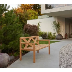 CANE-LINE GRACE 2PERS/BNK - TEAK 150