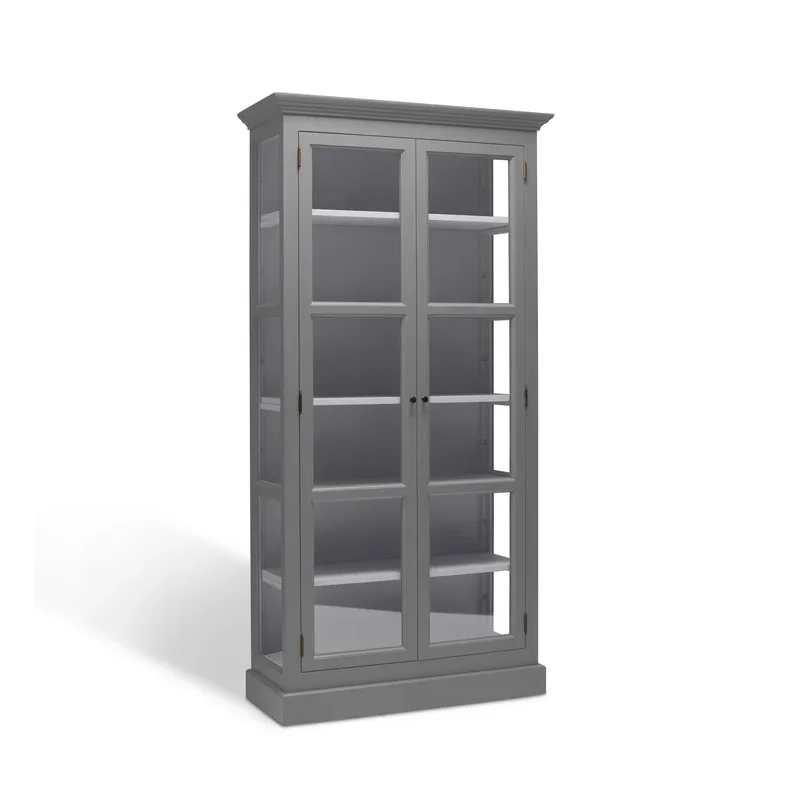 LIVINGOODIES H�J VITRINSKAB CARLINGTON LILLE BL�GR�/GR�BL� - 100