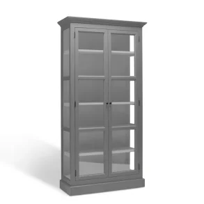 LIVINGOODIES VITRINSKAB CARLINGTON LILLE GR� - 100