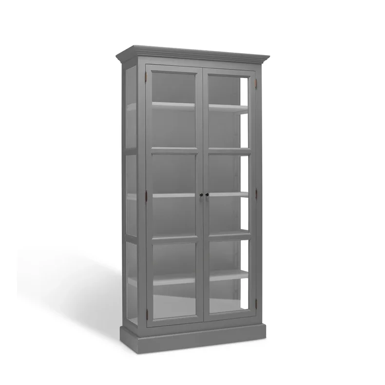 LIVINGOODIES VITRINSKAB CARLINGTON LILLE GR� - 100