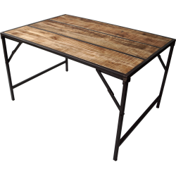 TRADEMARK LIVING SPISEBORD CHARLIE M/JERNSTEL - 130