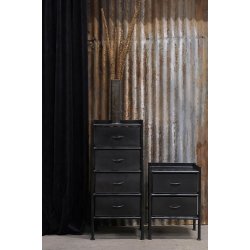 TRADEMARK LIVING SAGA KOMMODE M/ 4 SKUFFER - 105