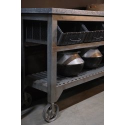 TRADEMARK LIVING MASKULINT RULLEBORD GALV JERN - 167