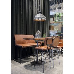 TRADEMARK LIVING HELEN LOUNGESOFA LDER - 118