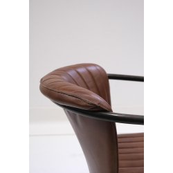 TRADEMARK LIVING HARLEM SPISEBORDSTOL L�DER - 77