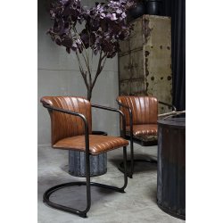 TRADEMARK LIVING HARLEM SPISEBORDSTOL L�DER - 77