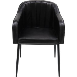 TRADEMARK LIVING QUEENS SPISEBORDSSTOL SORT - 84