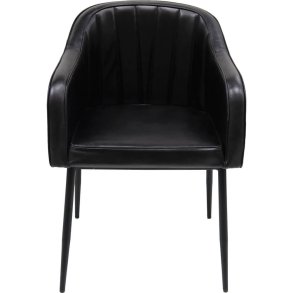 TRADEMARK LIVING QUEENS SPISEBORDSSTOL SORT - 84