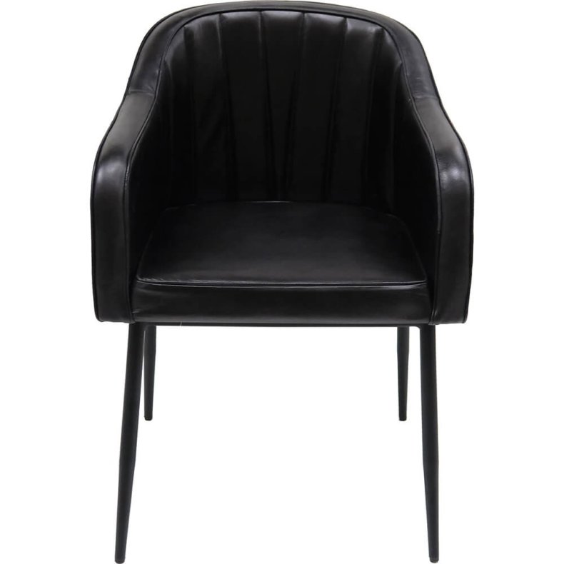 TRADEMARK LIVING QUEENS SPISEBORDSSTOL SORT - 84