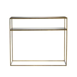 TINE K HOME KONSOLBORD METAL HONEY GOLD - 100