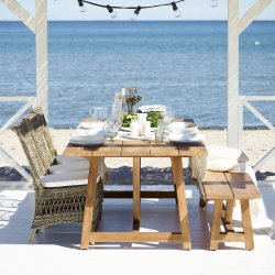 SIKA DESIGN GEORGE TEAK HAVEBORD - 240