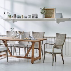 SIKA DESIGN LUCAS TEAK BORD - 180