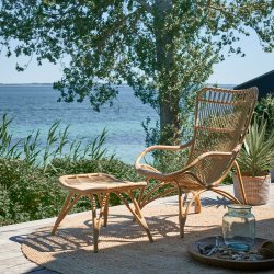 SIKA DESIGN MONET EXTERIOR SKAMMEL ALU /NATUR - 53