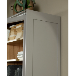 NORDAL VIVA VITRINESKAB M/1 L�GE GR�/NATUR - 210