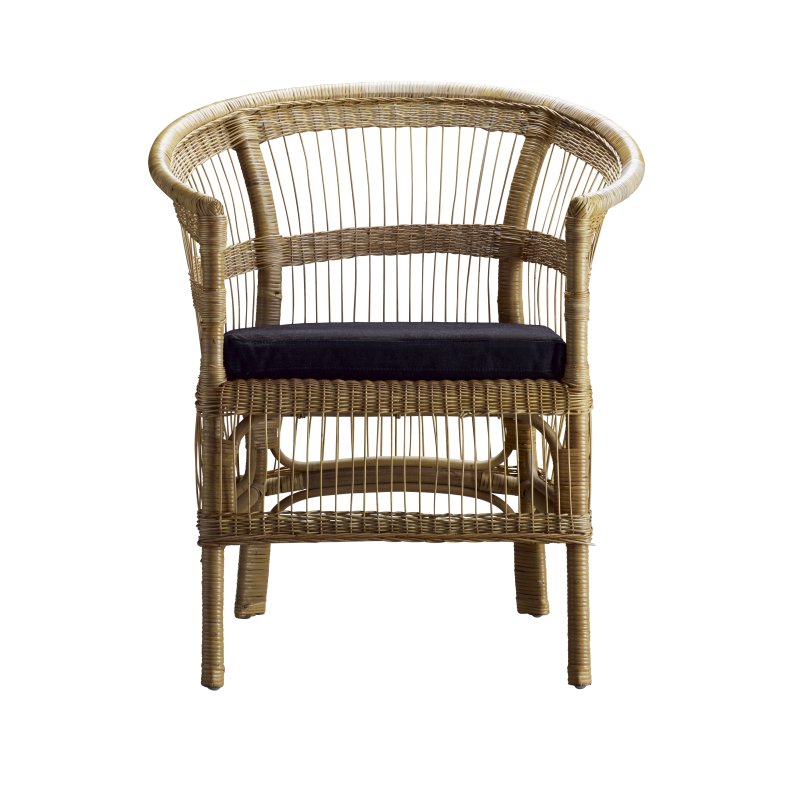 TINE K HOME STOL RATTAN INKL HYNDE PHANTOM - 82