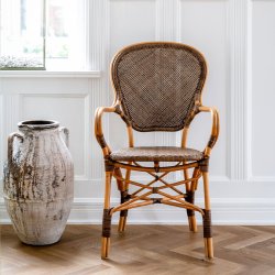 SIKA DESIGN ROSSINI STOL M/ARMLN KIRSEBR - 93