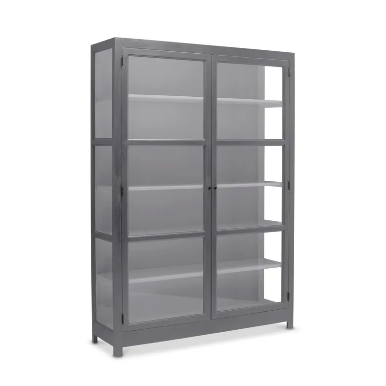 LIVINGOODIES VITRINSKAB CARLINGTON EDGE BL�GR�/GR�BL� - 145