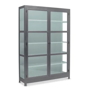 LIVINGOODIES VITRINSKAB CARLINGTON EDGE BL�GR�/GR�N - 145