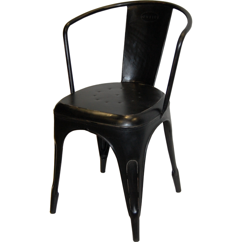 TRADEMARK LIVING STOL ANTIKSORT - 80