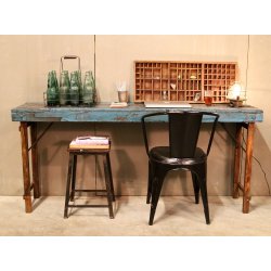 TRADEMARK LIVING STOL ANTIKSORT - 80