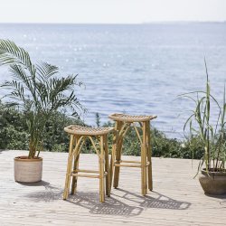 SIKA DESIGN SALSA EXTERIOR BARSTOL ALU/NATUR - 67