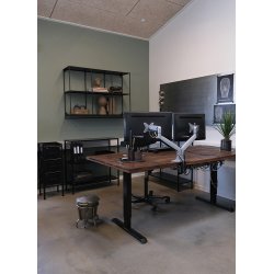 TRADEMARK LIVING SEATTLE JERN  M/3 HYLDER SORT - 90