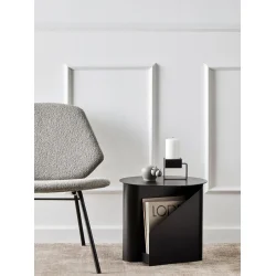 WOUD SENTRUM SIDEBORD SORT - 40