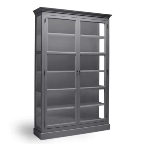LIVINGOODIES H�J VITRINSKAB CARLINGTON MEDIUM BL�GR�/BL�GR� 120