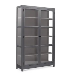 LIVINGOODIES VITRINSKAB CARLINGTON EDGE BL�GR�/GR�BL� - 130