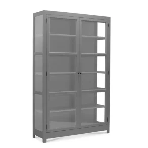 LIVINGOODIES VITRINSKAB CARLINGTON MELLEM GR� - 100