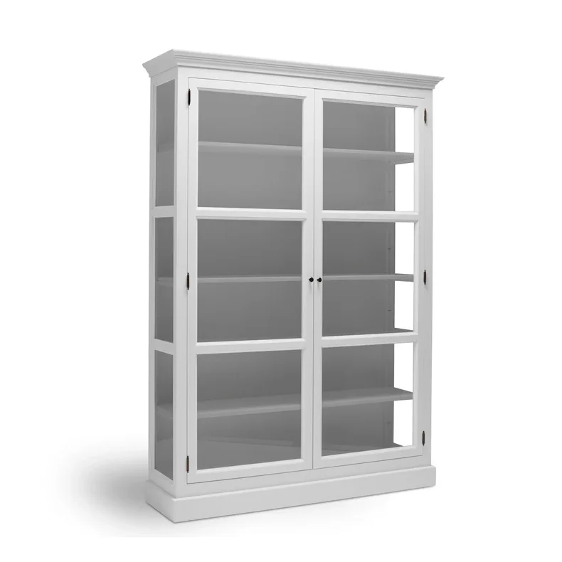 LIVINGOODIES STORT VITRINSKAB CARLINGTON ORIGINAL HVID/GR�- 145