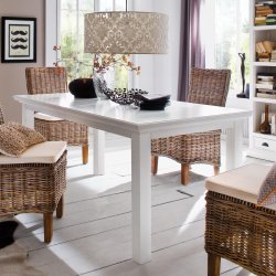 NOVASOLO HALIFAX SPISEBORD HVID -160