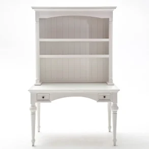 NOVASOLO PROVENCE KLASSISK HVID SEKRET�R SKRIVEBORD - 190