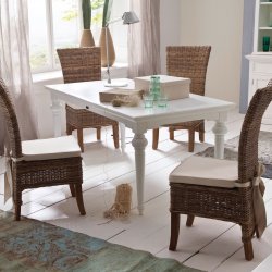 NOVASOLO PROVENCE SPISEBORD HVID - 180