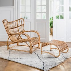 SIKA DESIGN TEDDY SKAMMEL RATTAN - 50