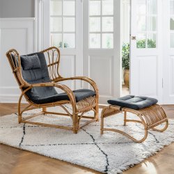 SIKA DESIGN TEDDY SKAMMEL RATTAN - 50