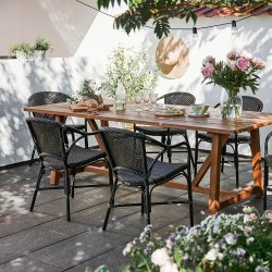 Sika Design Valerie Exterior Cafstol Sort - 82