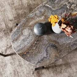 WOUD LA TERRA SIDEBORD MEDIUM GR MELANGE - 58