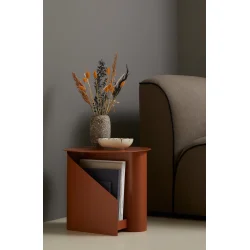WOUD SENTRUM SIDEBORD BURNT ORANGE - 40