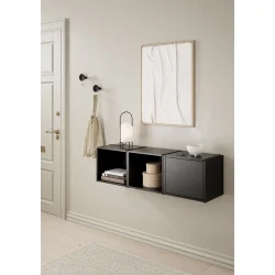 WOUD BRICKS KUBE (BEN) - SORT - 42,7