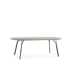 WOUD TREE SPISEBORD BEIGE/SORT - 220