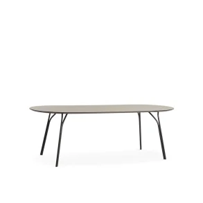 WOUD TREE SPISEBORD BEIGE/SORT - 220