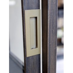 CHIC ANTIQUE VITRINESKAB M/SKYDELGER - 161