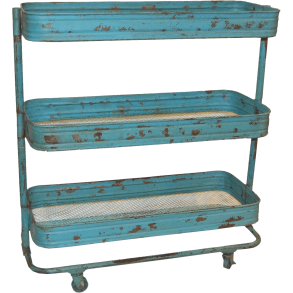 TRADEMARK LIVING VEGA RULLEBORD ANTIKBL PATINA - 75