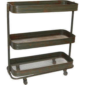 Trademark Living Vega rullebord - mrkegrn 75