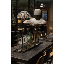 TRADEMARK LIVING JAVA SPISEBORD GENBRUGSTR SORT - 180