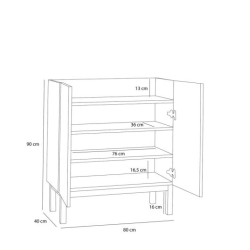 H�BSCH ARK SKAB NATUR - 80